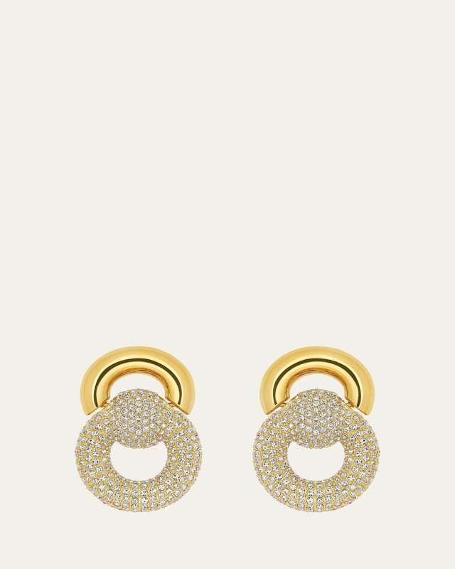 Rhinestone Drop Earrings